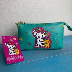 NWT Sanrio Spottie Dottie & Sassy Fruit Cosmetic Bag